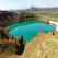 Crater lake in Myvatn area