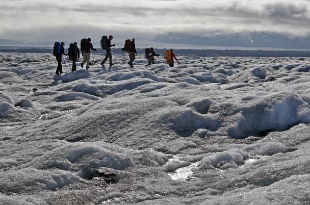 Hiking in Iceland - Skaftafell glacier crossing