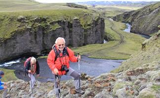 Hiking in Iceland - Strutur trail