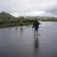 Hiking in Iceland - river crossing